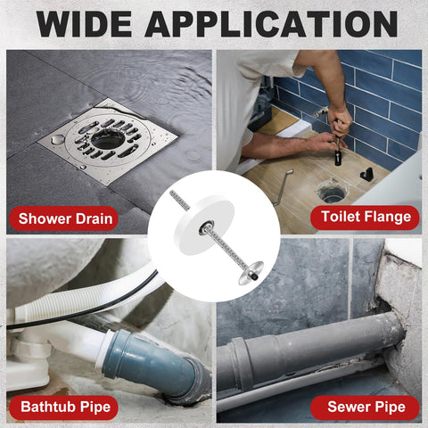 Cocowin tight-space use illustrates accessible plumbing work behind walls.