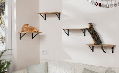 COCOYA wall-mounted brackets ideal for kitchen or garage shelving.