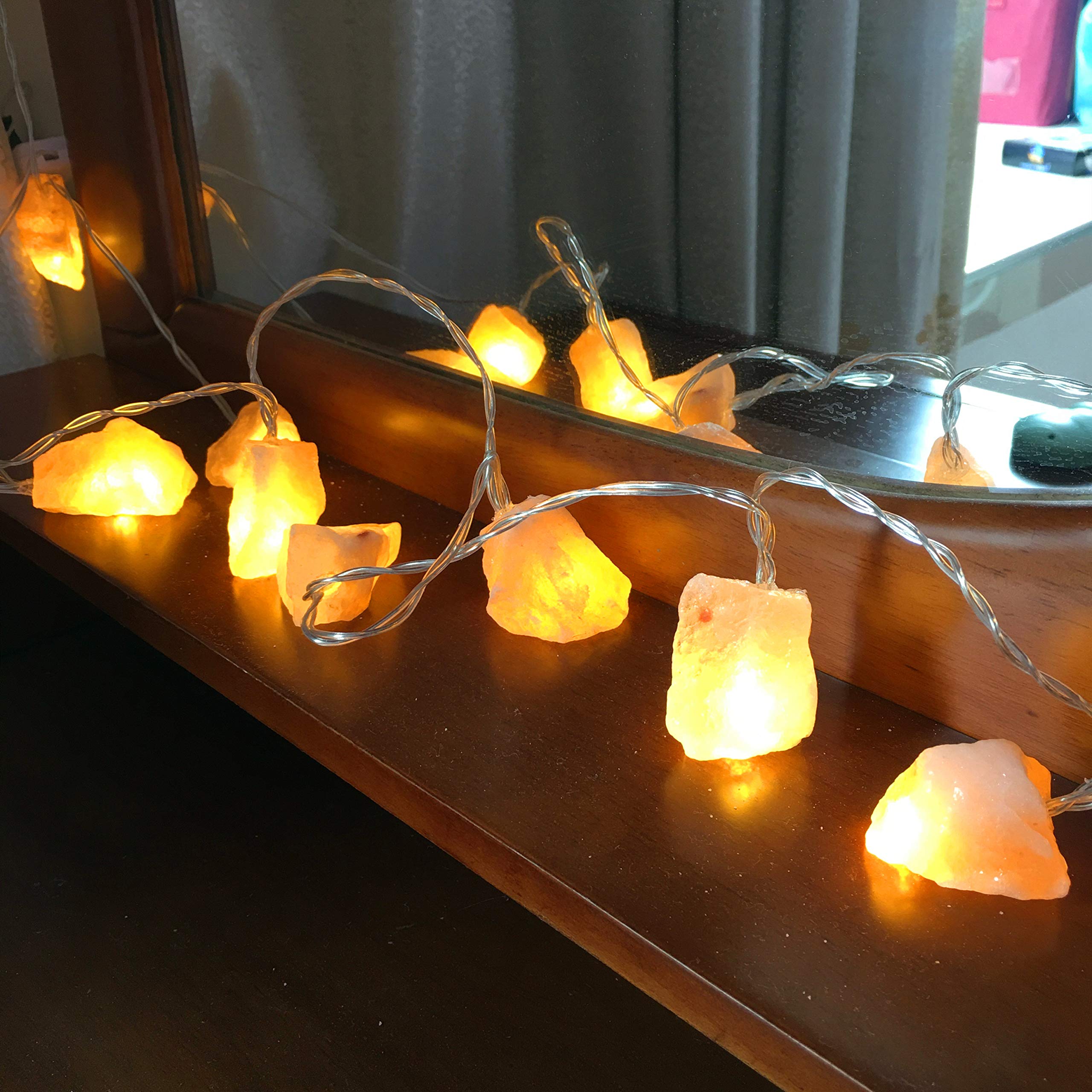 Codear handmade salt lamp decor adds natural charm to rooms