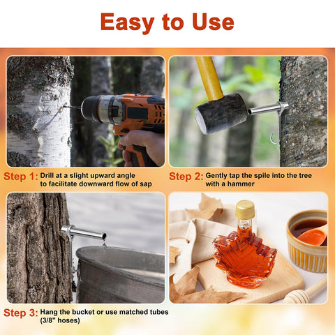 Codesteel cleaning brushes shown for easy spile maintenance.