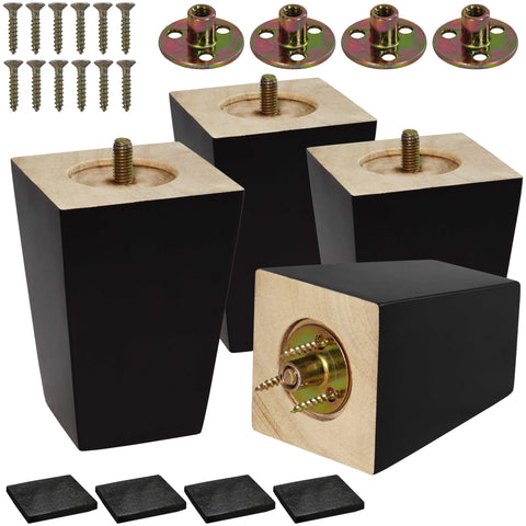 CODIN solid hardwood leg close-up with durable finish and stable support