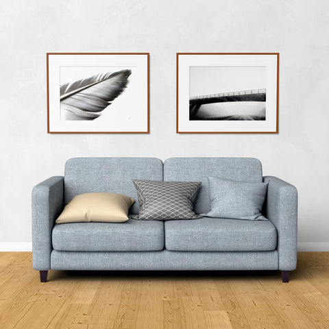 CODIN brown mid-century style leg enhances furniture aesthetics