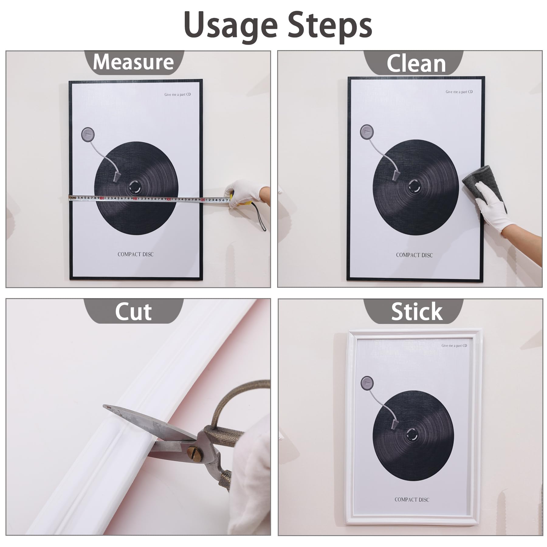 Coengwui no-residue backing ensures clean removal and seamless fit.