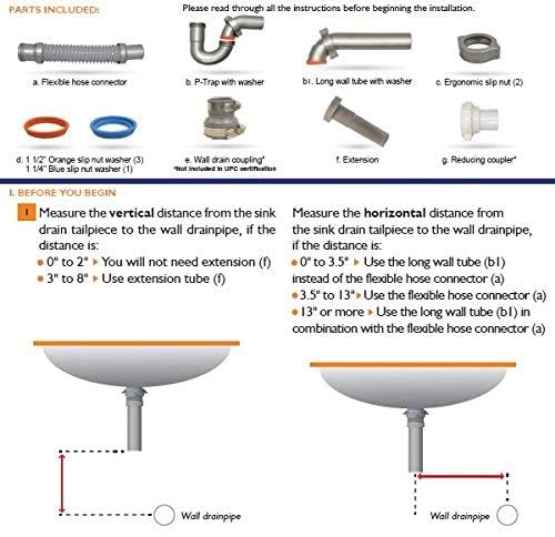 Complete Coflex Snappy Trap kit layout with all included components for easy repairs.