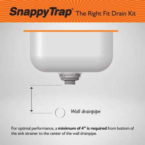 Coflex Snappy Trap DK-100 fits tight spaces under sinks with ease.