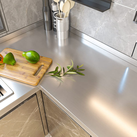 Cohoo Home realistic stainless look with specular finish for stylish kitchens.