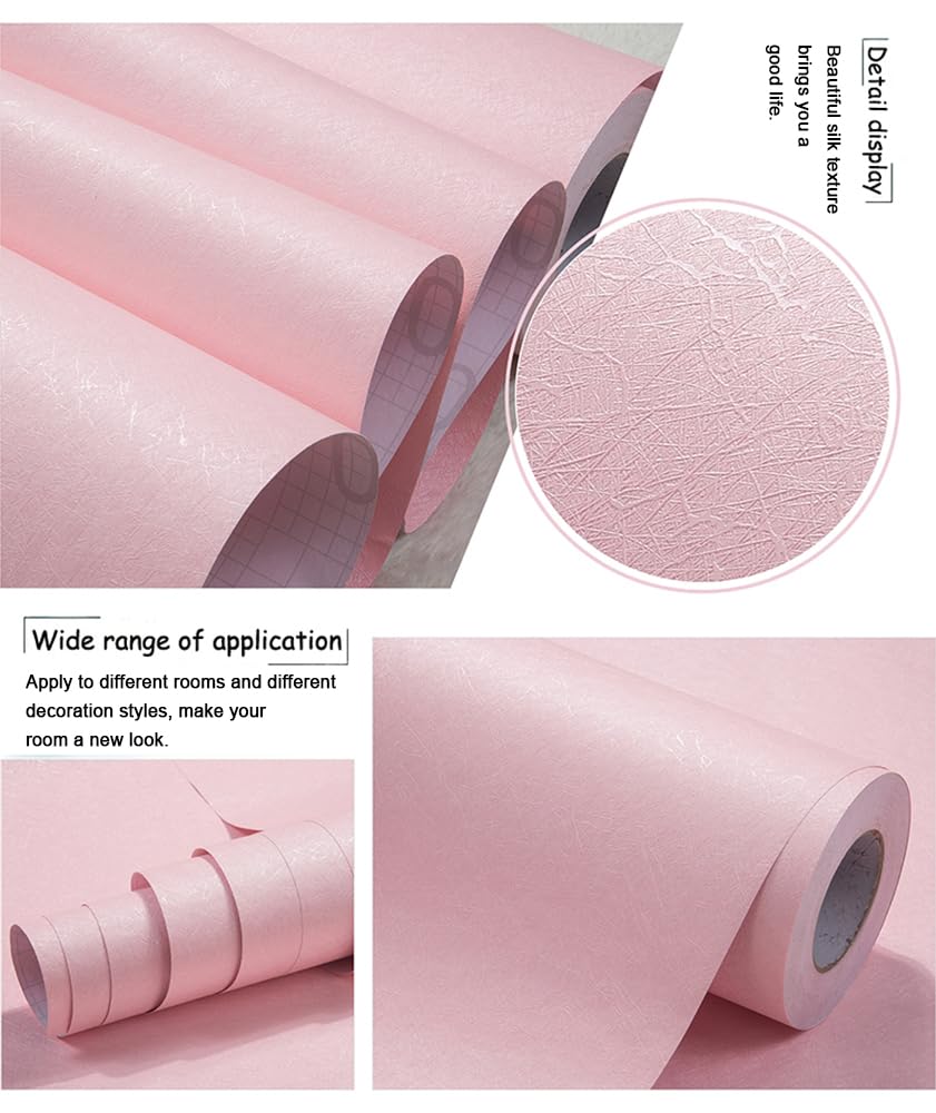Removable, self-adhesive wallpaper that protects surfaces during updates