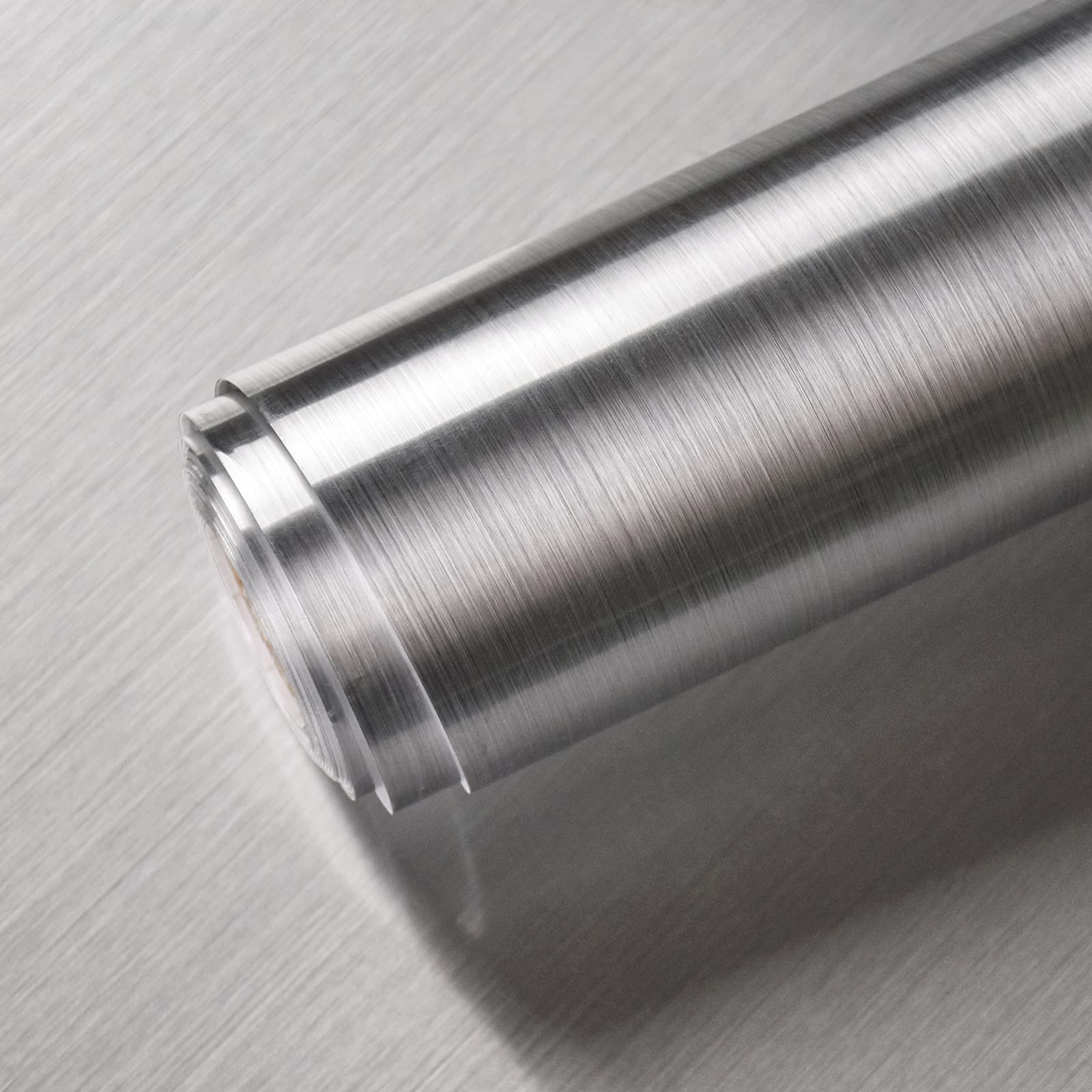 Cohoo Home stainless steel contact paper roll for fridge surfaces, durable and waterproof.