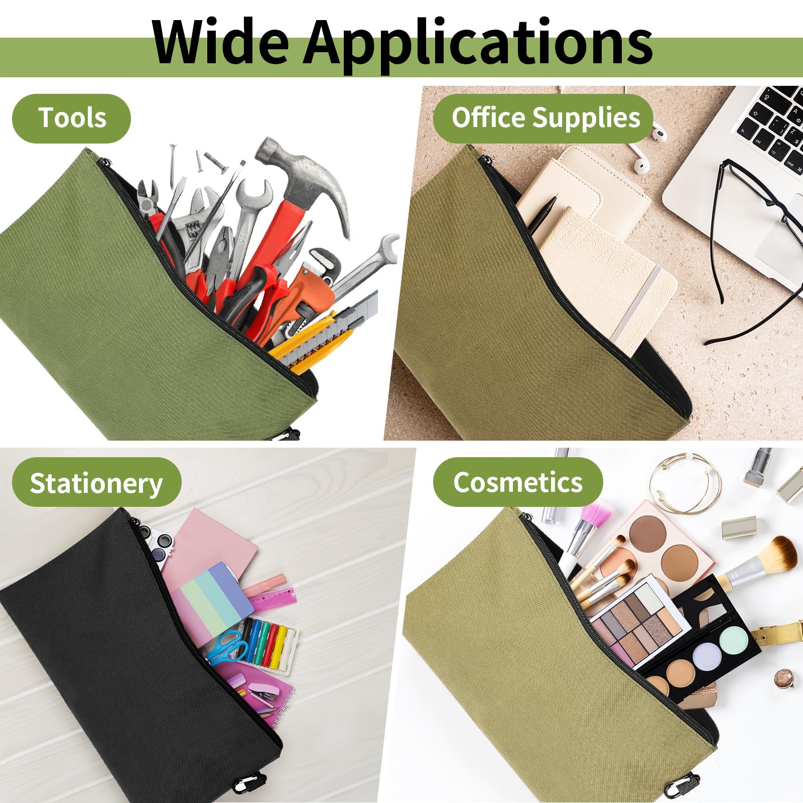 COIDEA Tool Pouch six colors for quick color coding