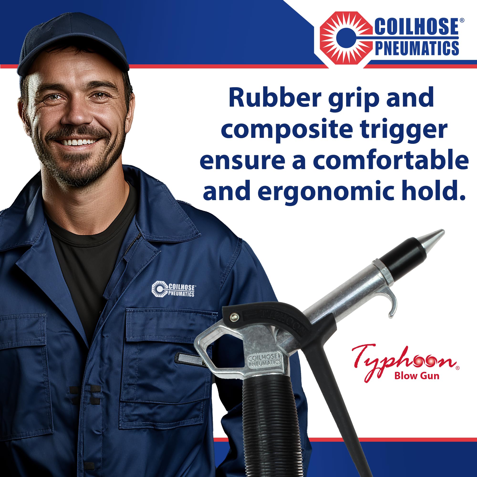 Coilhose Typhoon enables efficient heavy-duty cleanup in industrial settings