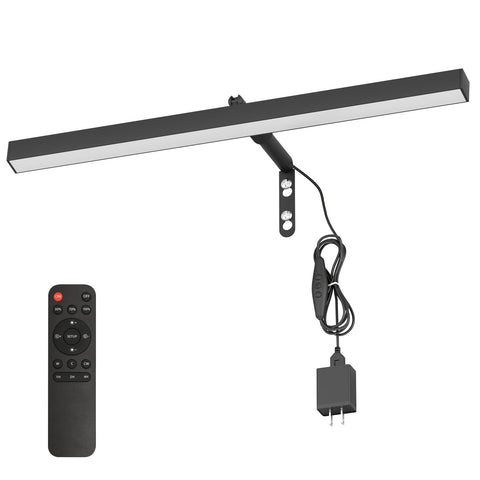 Coinmit plug-in picture light – front view showing compact 16-inch size and clean look for artwork.