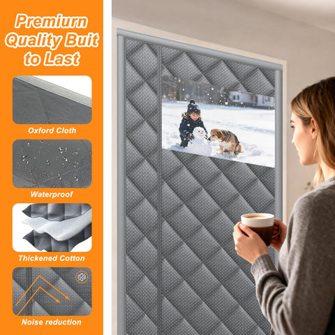 Cojoycs needle-punched cotton fill provides effective insulation and soft barrier.