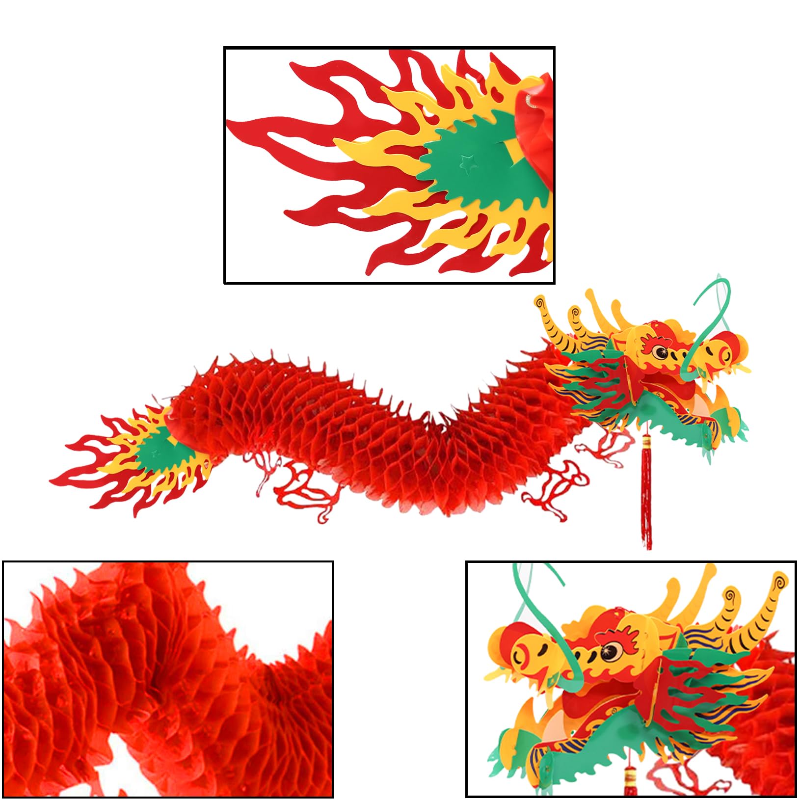 Cokacot assembled dragon garland step showing easy setup and foldable storage.