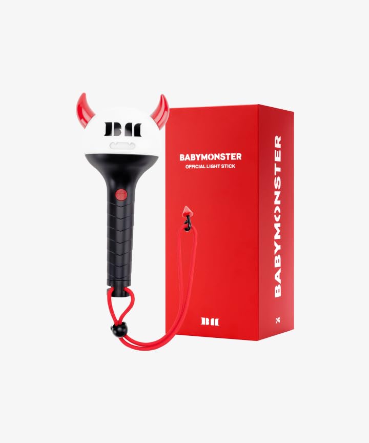 COKODIVE Babymonster official light stick for fans, concert illumination and on-stage energy.