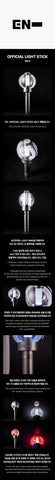 COKODIVE Enhypen Light Stick Ver.2 on display box highlighting premium packaging.