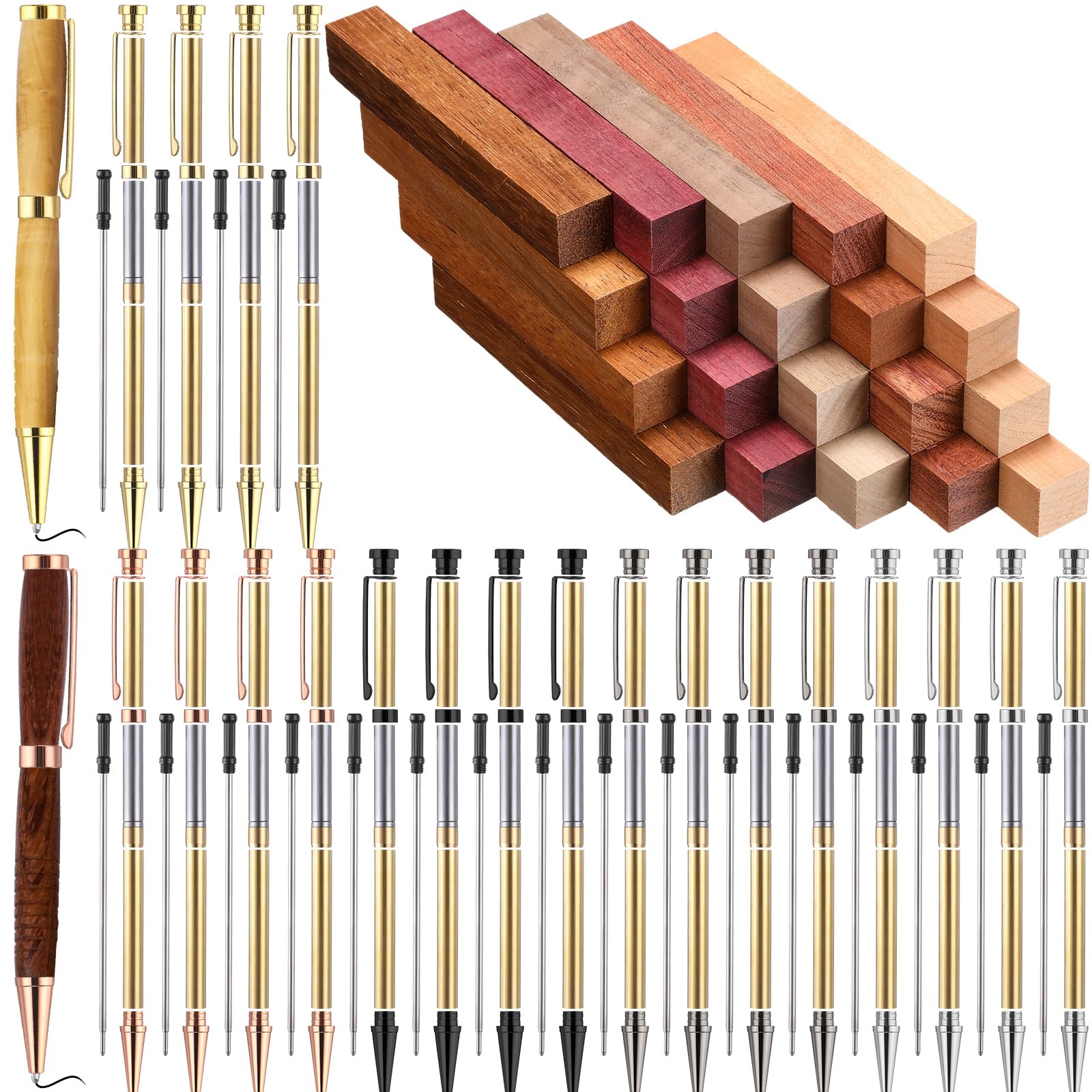 Colarr pen kits collection ready for DIY pen making projects