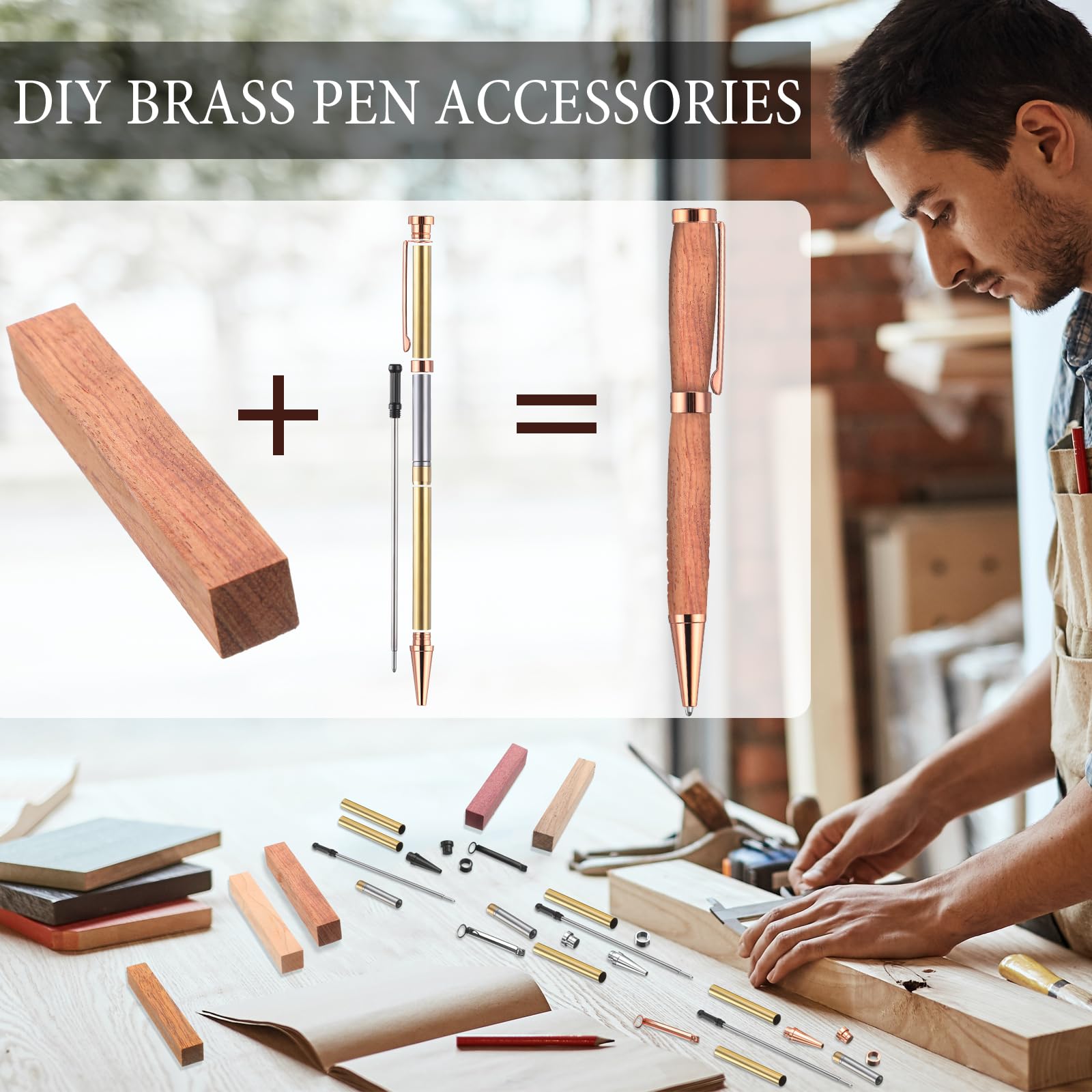Colarr pen kit finishes show five color options for stylish pens