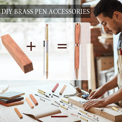 Colarr pen kit finishes show five color options for stylish pens