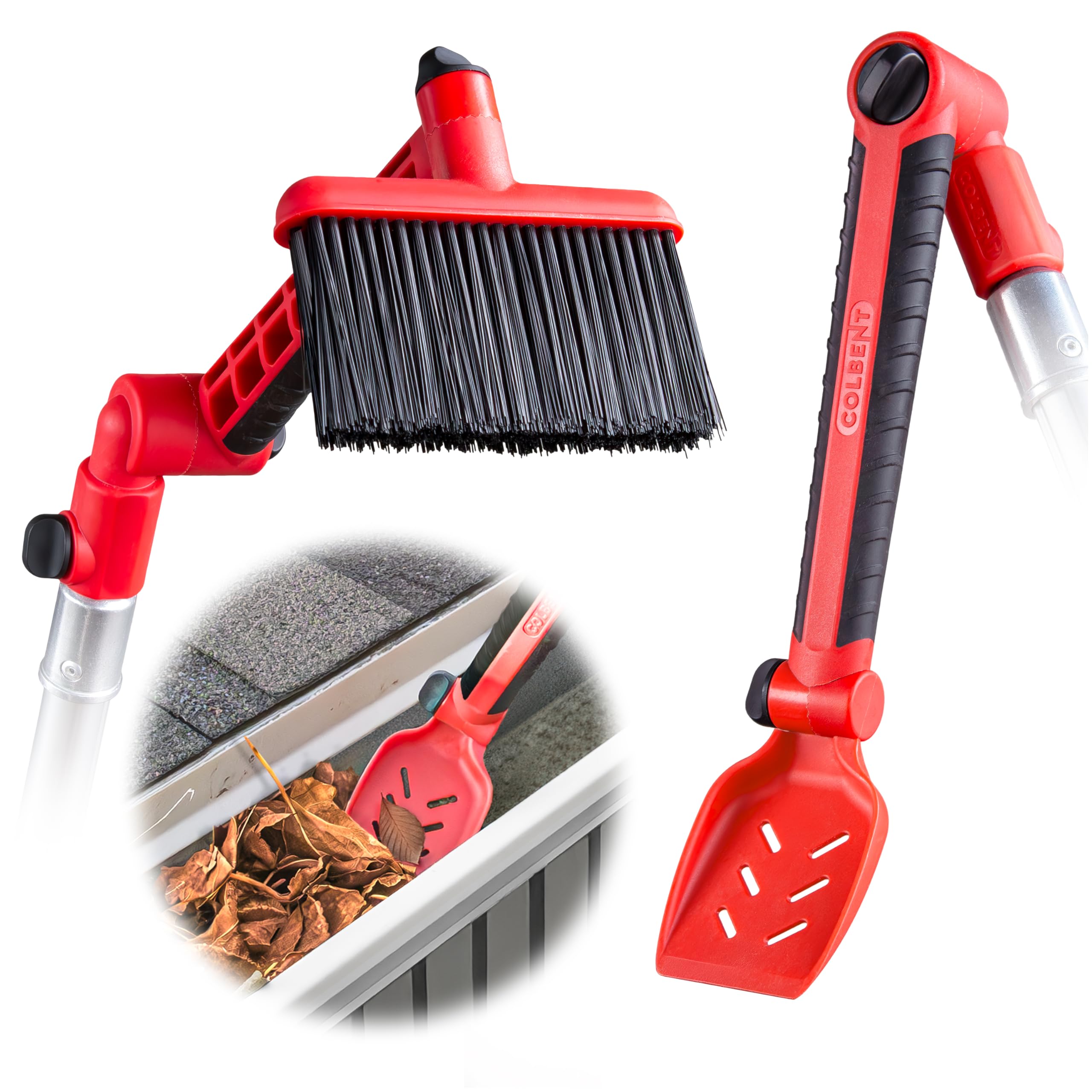 Colbent durable gutter tool withstands tough debris for reliable performance.