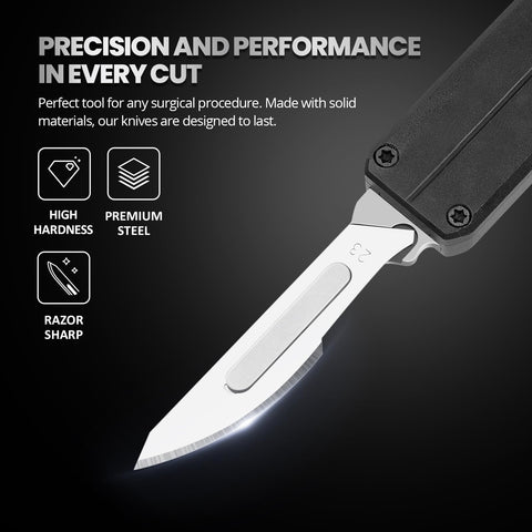 coldown pocket knife showing retractable blade for safe box cutting