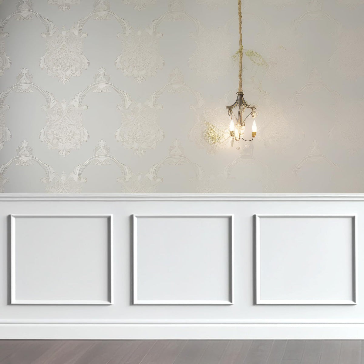 Colingmill 3-set accent peel-and-stick molding adds immediate wall depth.