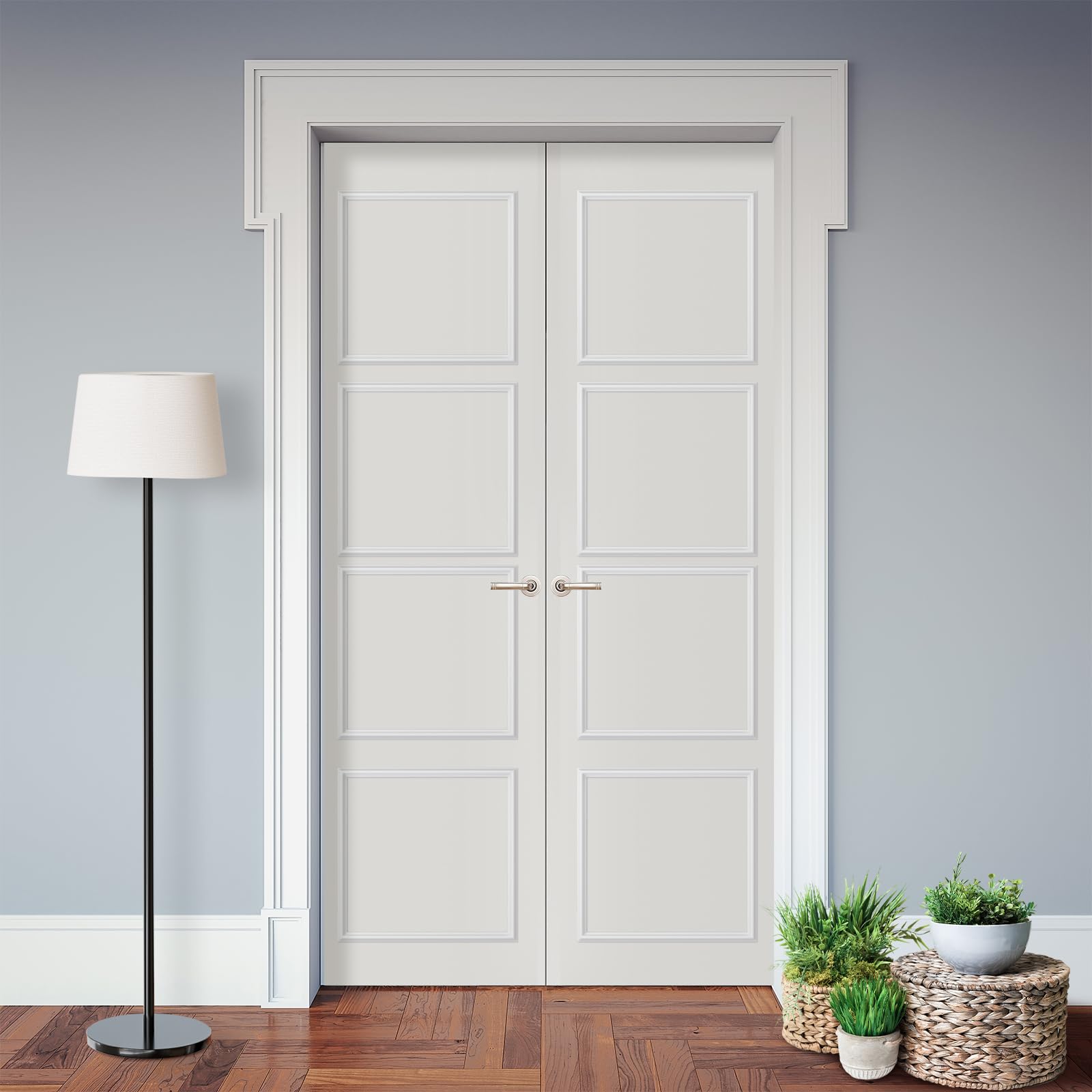 Colingmill easy-installation wall molding saves time on DIY decor