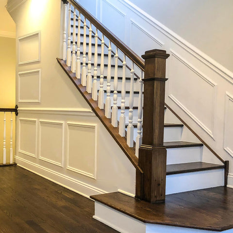 Colingmill paint-ready wainscotting panels for a personalized finish