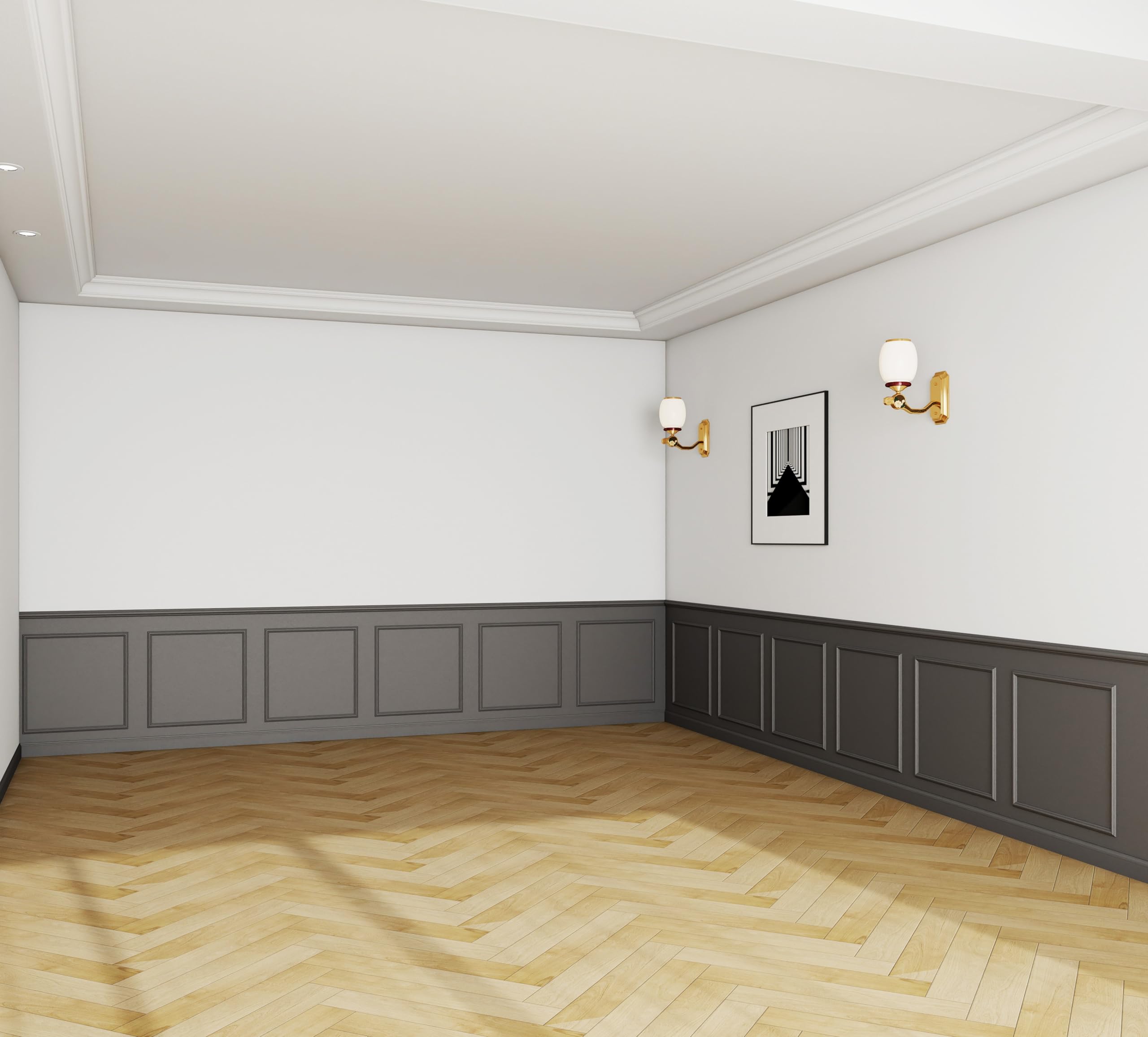 Colingmill wainscotting wall panels add depth to any room.