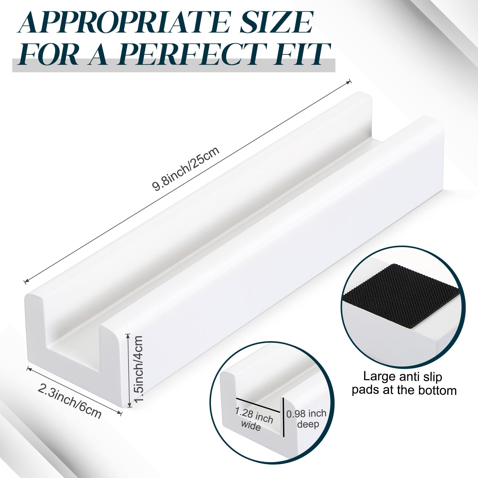 White wooden Colingmill stand complements modern bedroom decor