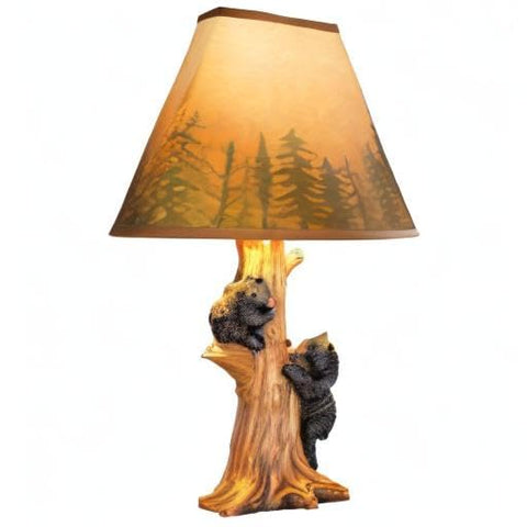 Collections Etc 14-3/4 inch lamp displayed on surface