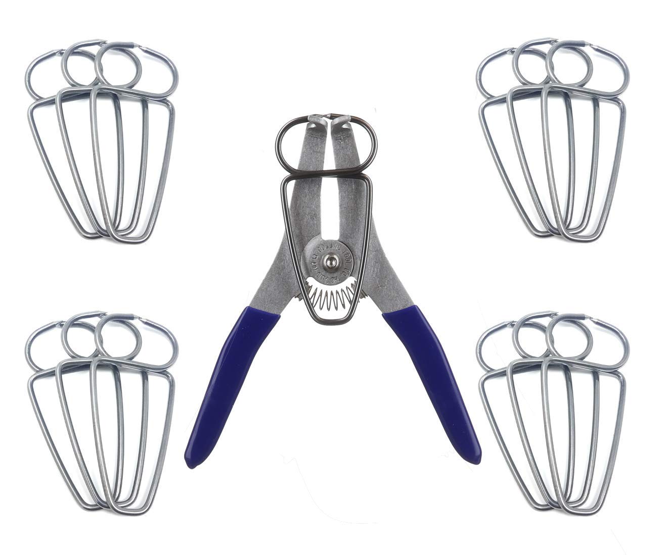 Collins Tool clamps arranged around a frame project for precise joins.