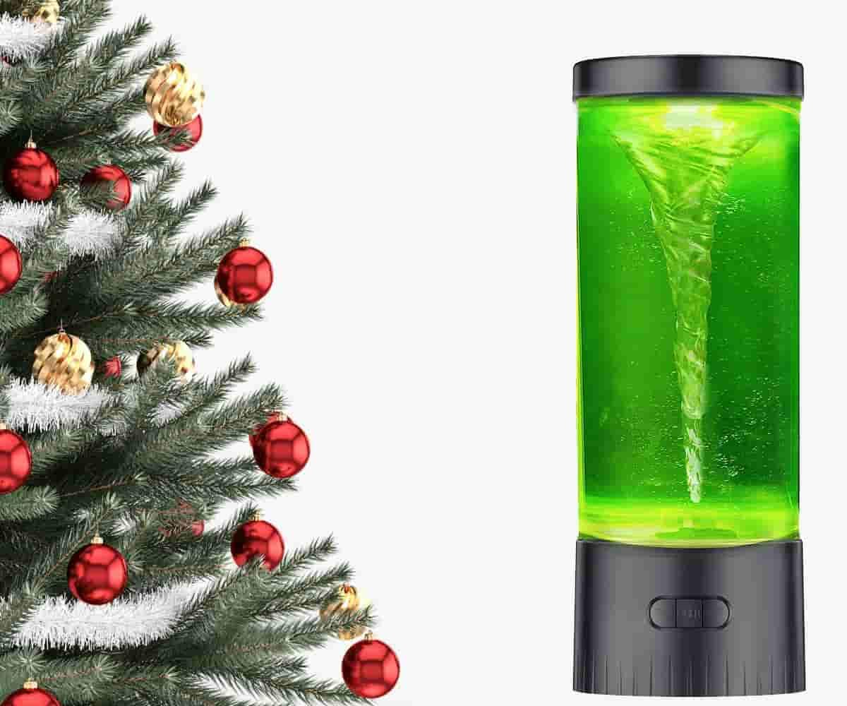COLORLIFE holiday gift lamp brings festive ambience to home and office.