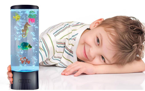 ColorLife bubble tube lamp suited for therapy or relaxation spaces