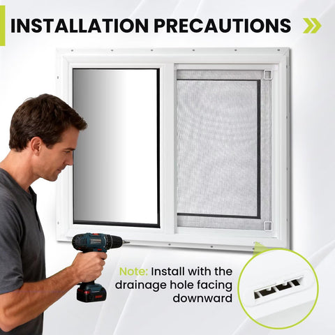 COLORPAPA basement window double-pane-glass provides quieter spaces and better insulation.