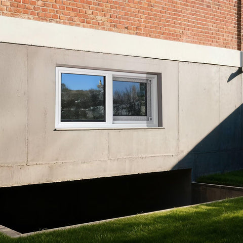 COLORPAPA basement window secure-latch improves operating safety.
