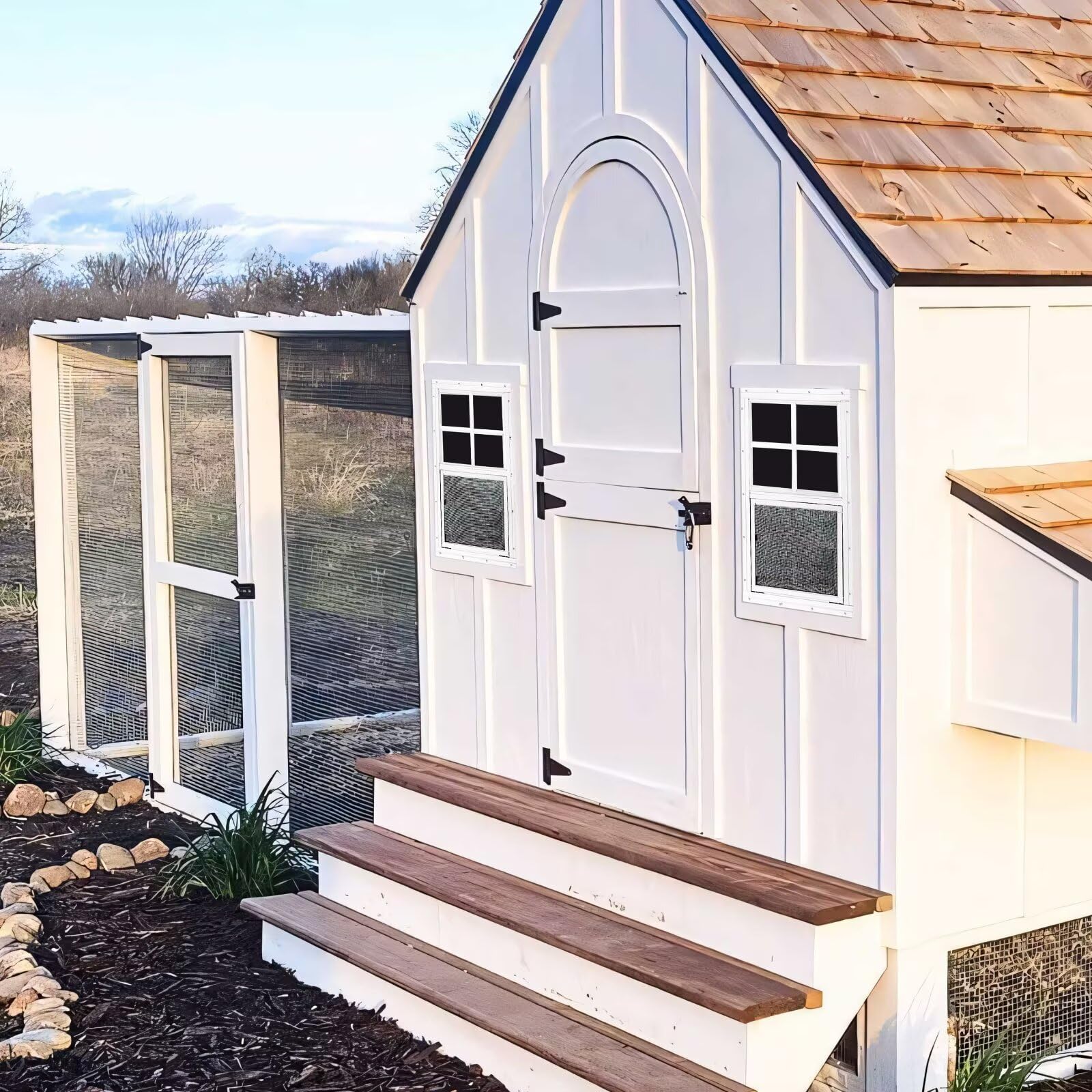 COLORPAPA playhouse window brings bright visibility and a cheerful play space