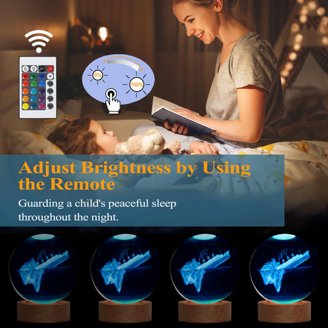 Colortown ambient-light base offers warm glow for relaxing evenings.