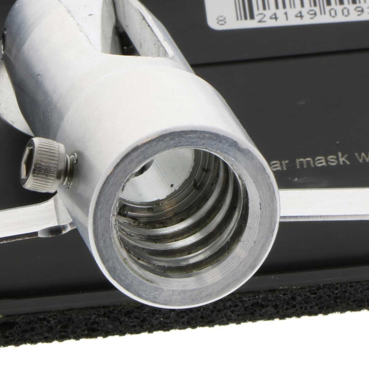 Columbia Pole Sander Head uses coarse Acme thread collar for universal pole compatibility