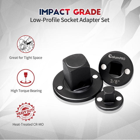 ColumPRO magnetic retention closeup shows secure socket hold.