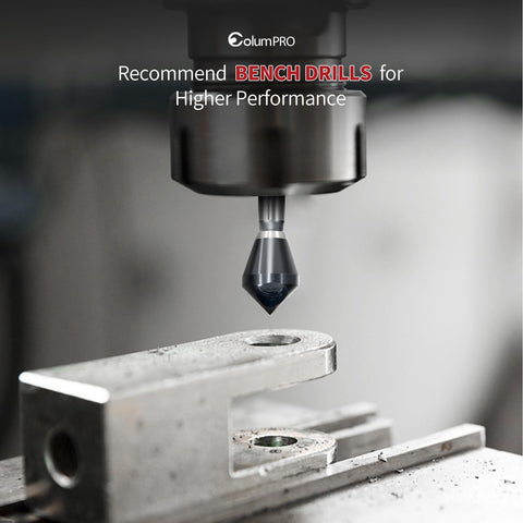 ColumPRO cobalt countersink 15-20mm bit for wood edge chamfer.