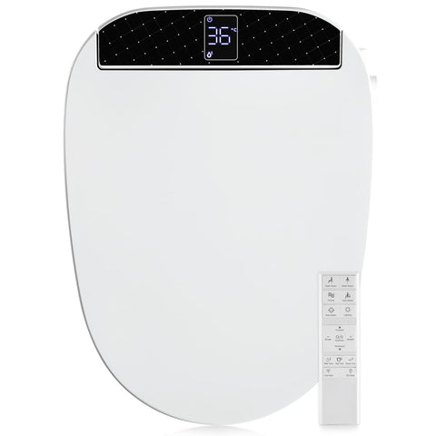 Combier CMA210S-B elongated bidet seat with wireless remote for easy control