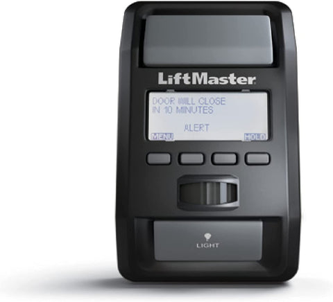 COMBLU LiftMaster 880LM panel display shows temperature and system status at a glance.