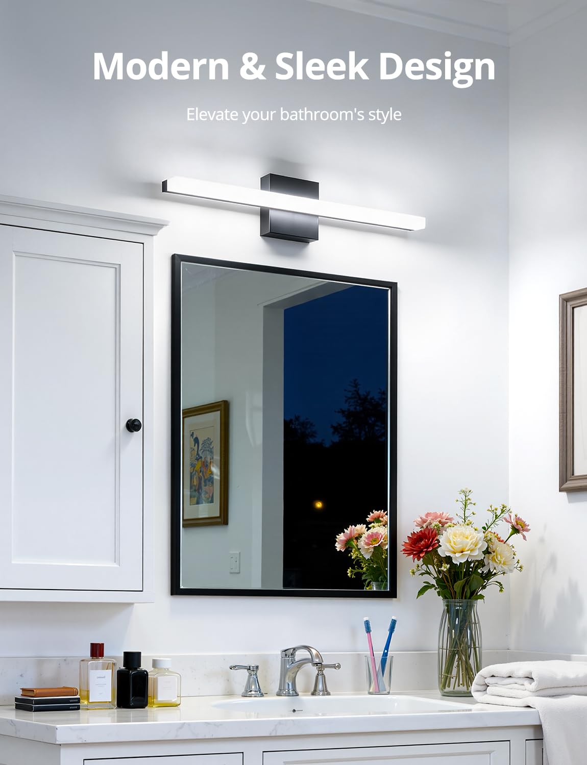 Combuh IP44 bathroom light resists moisture for reliable daily use.