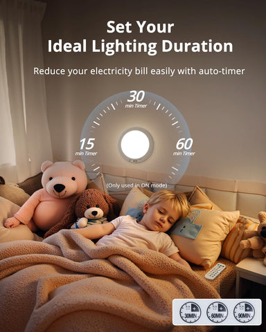 Combuh RGB shower light enhances bedrooms with ambient lighting.