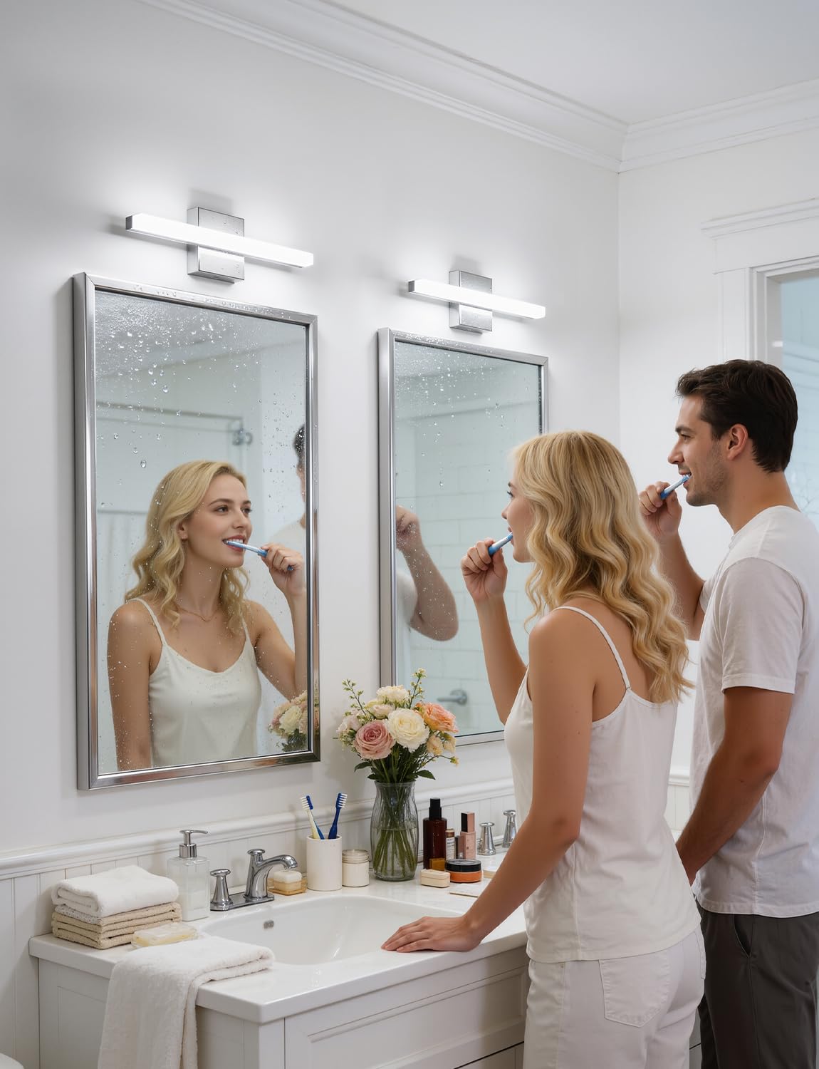 Combuh ideal for 16–20 inch mirrors and dressing areas.