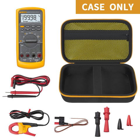 Comecase interior elastic strap secures the meter for safe transport.