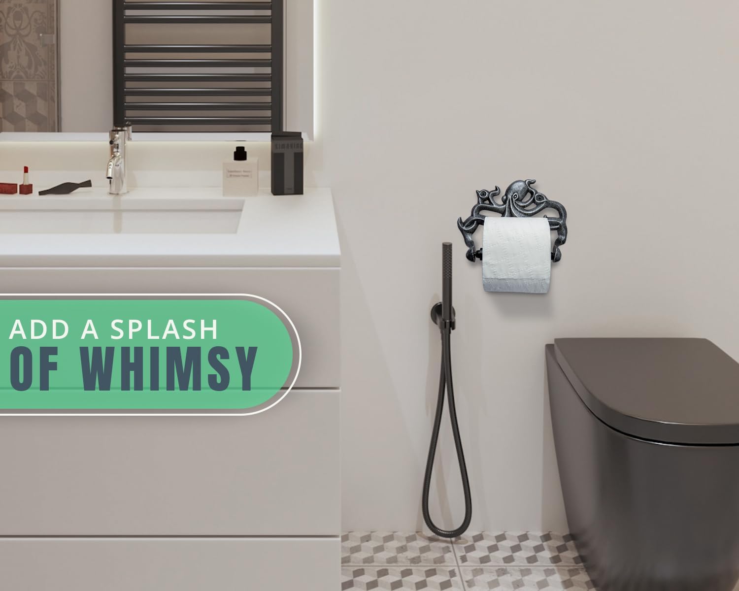Easy installation with included screws and anchors for quick setup.