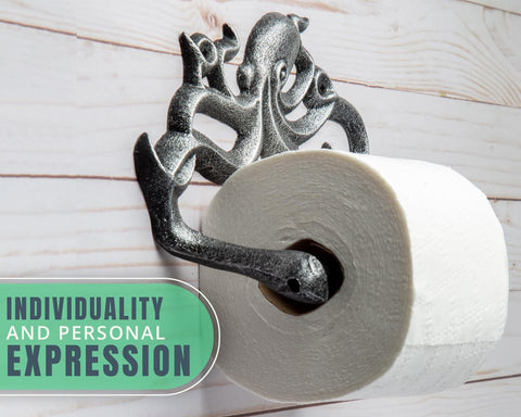 Premium cast-iron finish offers durability and rust resistance for humid bathrooms.