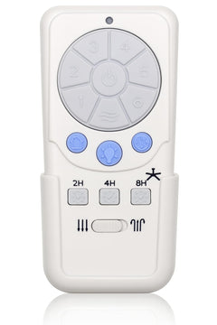 Comfort Direct A25-TX012 remote control enables easy wireless fan speed adjustment.