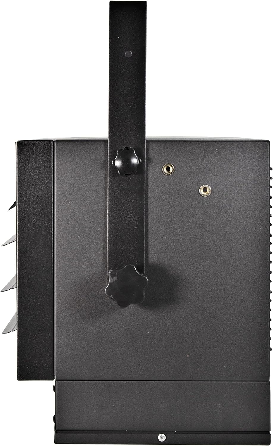 Comfort Zone CZ230ERBK enclosed motor resists dust in shops.